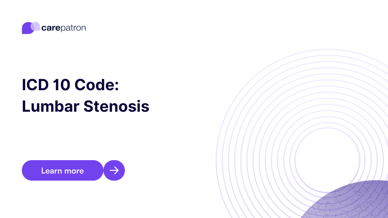 Lumbar Stenosis ICD10CM Codes 2023